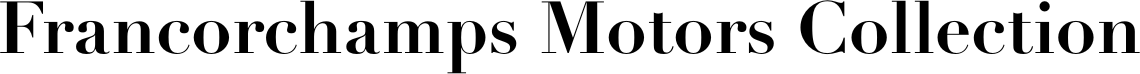 Francorchamps Motors Collection Logo